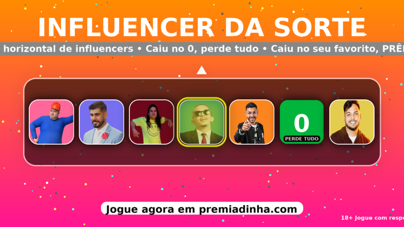Influencer da Sorte PB